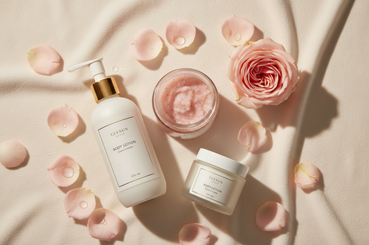 Luxury body care products body lotion and body oil for glowing skin | Glow Darling Pakistan
