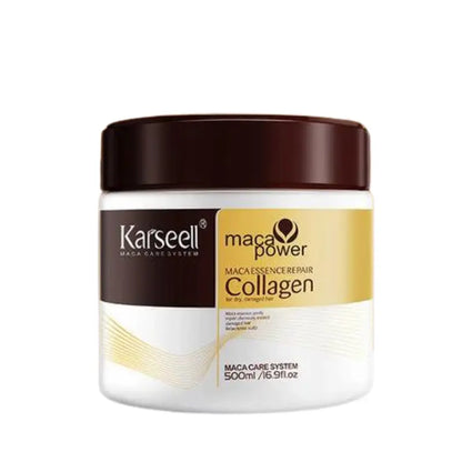 Karseell Collagen Hair Mask jar with collagen protein for deep conditioning and hair repair