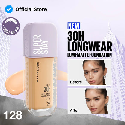 Maybelline Super Stay Lumi Matte Foundation product benefits for flawless full coverage