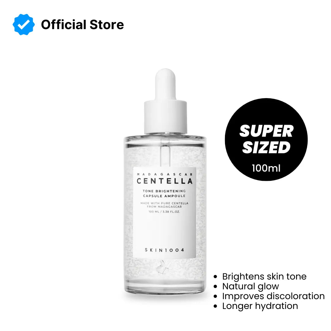 SKIN1004 Tone Brightening Capsule Ampoule ingredients and Korean brightening technology details