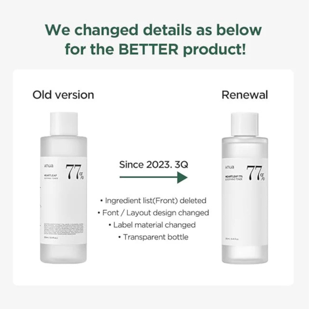 Anua Heartleaf 77% Soothing Toner product benefits for irritated acne-prone skin relief