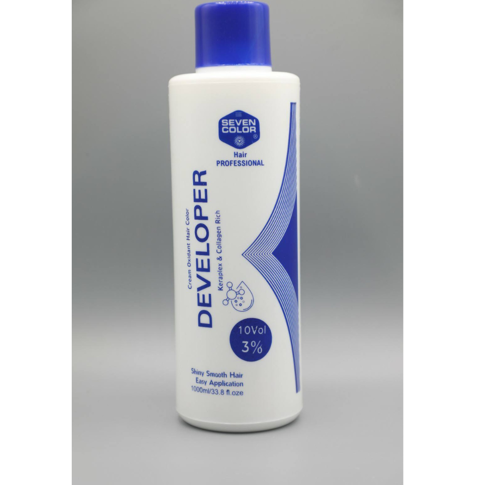 Seven Color 100ml Developer Volume for activating permanent hair color cream