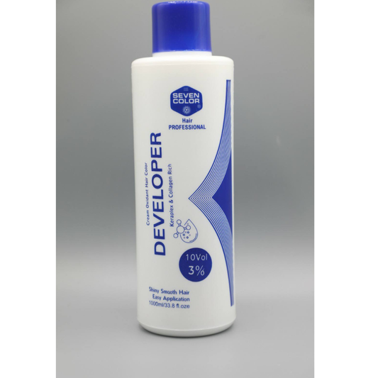 Seven Color 100ml Developer Volume for activating permanent hair color cream