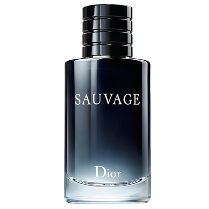 Sauvage Dior Eau de Toilette bottle with fresh spicy fragrance for men