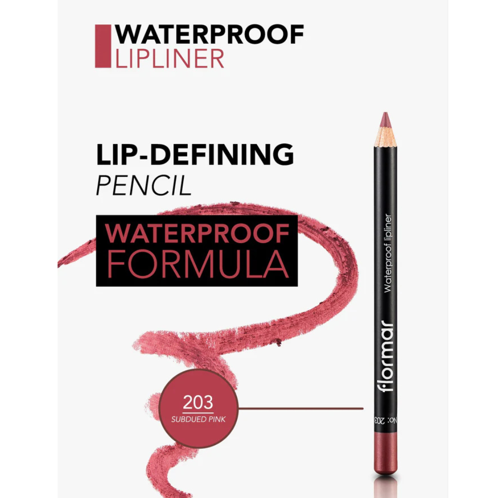 Flormar Lip Pencil Pack of 12 complete set with professional quality lip liners