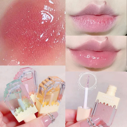 Crazy Girl Lip Oil packaging with moisturizing and plumping benefits for luscious lips