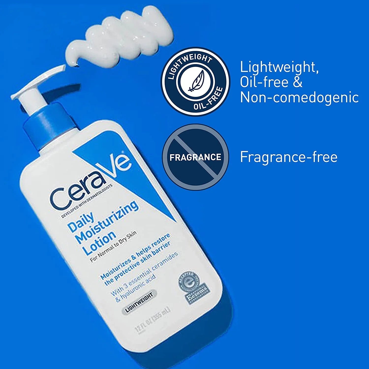 CeraVe Daily Moisturizing Lotion product benefits for dry skin and moisture barrier repair