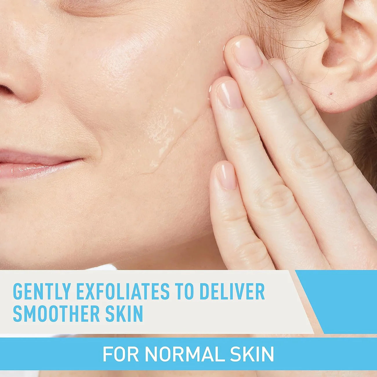 CeraVe Renewing SA Cleanser packaging with ceramides and salicylic acid for gentle exfoliation