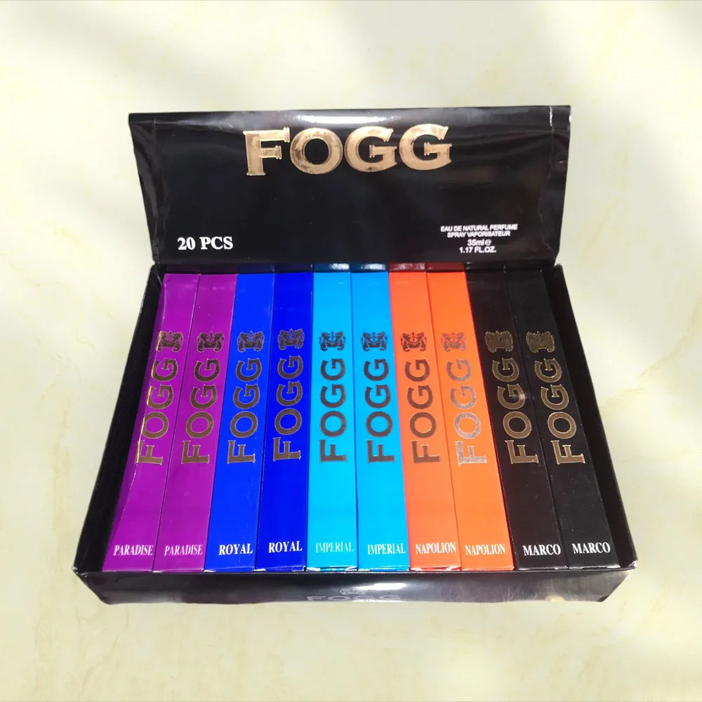 Fogg Pen Perfume Pack of 5 pieces with portable spray pens for travel-friendly fragrance