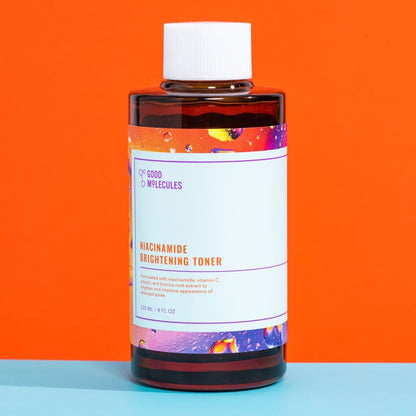 Good Molecules Niacinamide Brightening Toner ingredients with niacinamide for clear glowing skin