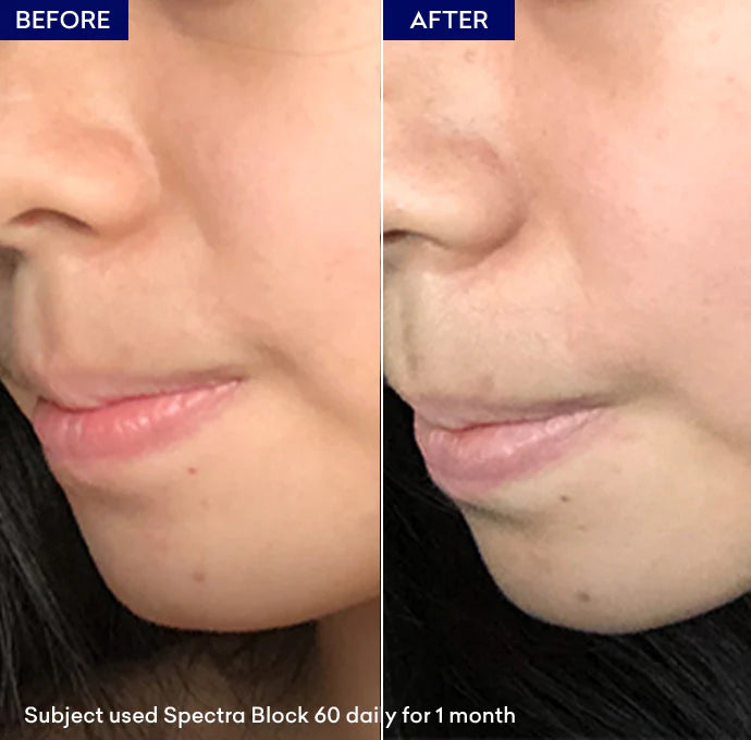 Jenpharm Spectra Block SPF-60 packaging with SPF 60 high protection details