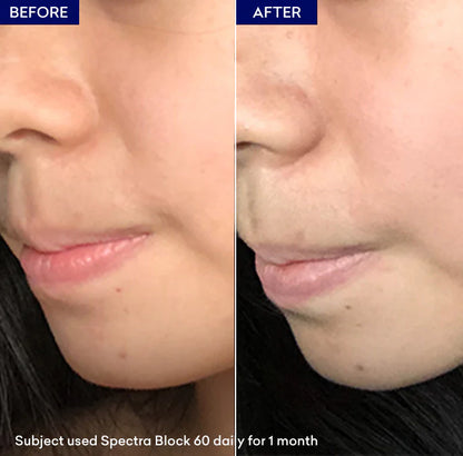 Jenpharm Spectra Block SPF-60 packaging with SPF 60 high protection details