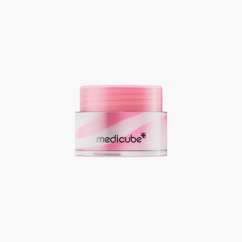 Medicube PDRN Lip Sleeping Mask jar with salmon DNA for overnight lip repair and hydration