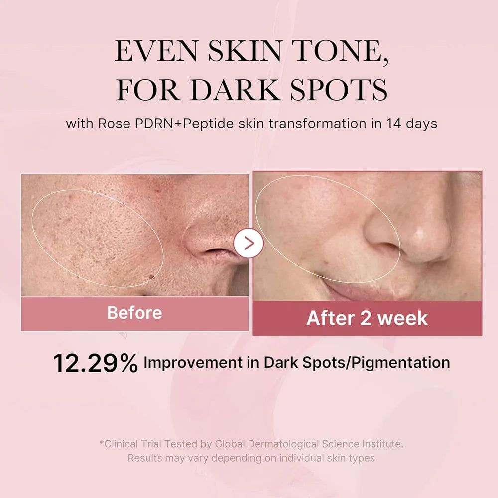 Medicube PDRN Pink Cica Soothing Toner texture showing lightweight hydrating formula