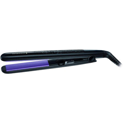 Remington S6300 Hair Straightener packaging with ceramic plates and temperature control for smooth sleek hair