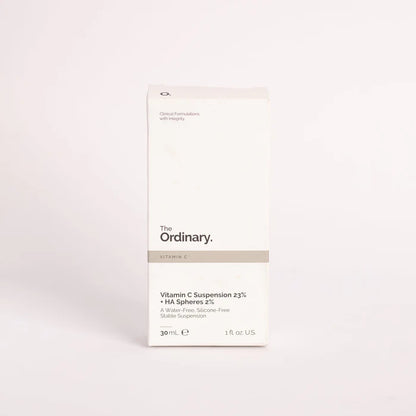 The Ordinary Vitamin C Suspension 30% in Silicone 30ml bottle with high-strength vitamin C for brightening